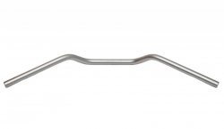 ACCEL KIEROWNICA ALUMINIOWA STREET (22,2MM) NISKA KOLOR SREBRNY
