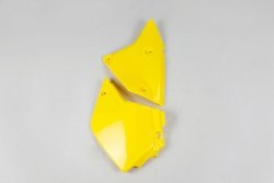 UFO 2024/11 BOCZKI TYLNE SUZUKI DRZ 400E 00-24 (1 SZT. LEWY) KOLOR ŻÓŁTY