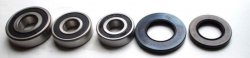 TOURMAX ŁOŻYSKA KOŁA TYLNEGO Z USZCZELNIACZAMI HONDA VFR 750F 86-89, CBR 1000F 87-88, VF 1000F 84-86, XL 1000V VARADERO 99-11 (M