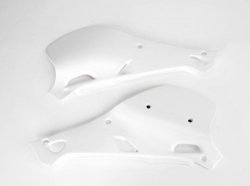 UFO BOCZKI TYLNE YAMAHA YZ 125/250 93-95 KOLOR BIAŁY