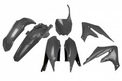 UFO KOMPLET PLASTIKÓW YAMAHA YZF 250 19-23, YZF 450 18-22 KOLOR SZARY