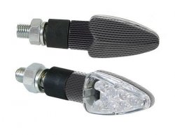 Atom kierunkowskazy 12V LED Carbon