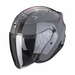 SCORPION KASK EXO-230 SR CEMENT GREY-RED 