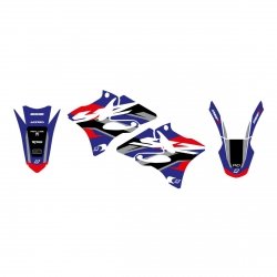 BLACKBIRD KOMPLET NAKLEJEK (OKLEIN) YAMAHA YZ 125/250 02-14 DREAM 5 KOLOR NIEBIESKI CZARNY