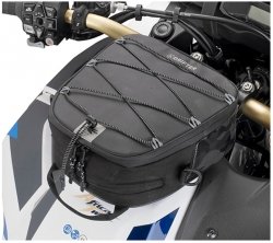 KAPPA TORBA (TANKBAG) NA ZBIORNIK DO MOCOWANIA TANKLOCK K'DRIFTER 4,5L (WYS. 9,5CM X SZER. 22CM X DŁ. 20CM)  (OBRACALNA POD KĄTEM 90ST.)