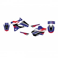 BLACKBIRD KOMPLET NAKLEJEK (OKLEIN) YAMAHA YZ 85 02-14 DREAM 5 KOLOR NIEBIESKI CZARNY