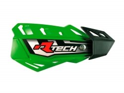 Racetech osłony rąk FLX cross/enduro z mocowaniami zielony