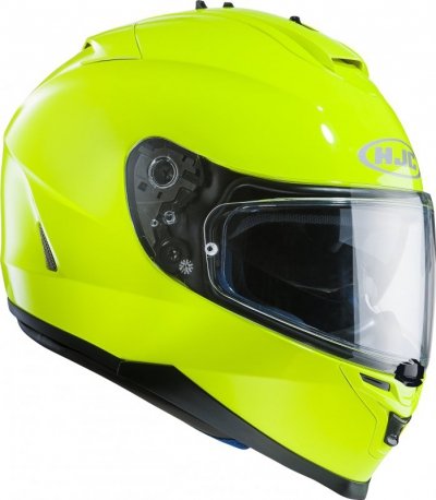 KASK HJC IS-17 SOLID FLUORESCENT GREEN XXS