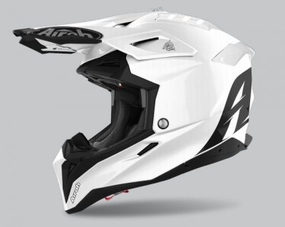 KASK AIROH AVIATOR 3 COLOR WHITE GLOSS S