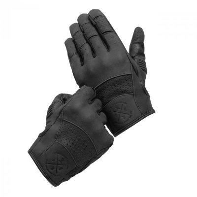 RĘKAWICE SKÓRZANE BROGER CALIFORNIA BLACK S