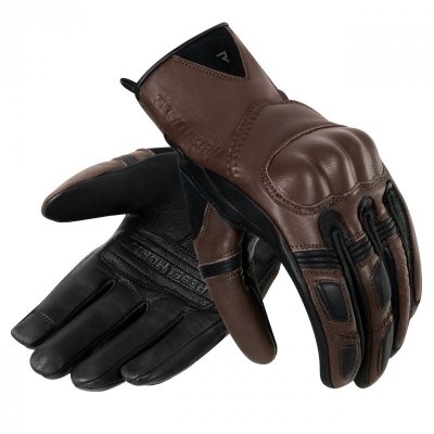 RĘKAWICE MOTOCYKLOWE REBELHORN THUG 2 BROWN XS