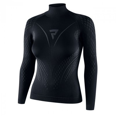 KOSZULKA TERMOAKTYWNA Z DŁUGIM RĘKAWEM REBELHORN THERM II LADY BLACK/GREY DL