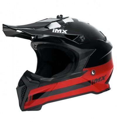 KASK IMX FMX-02 BLACK/RED/WHITE GLOSS L
