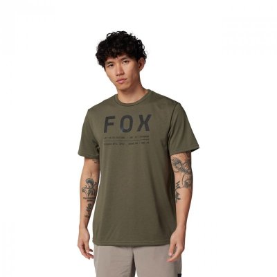 T-SHIRT FOX NON STOP TECH OLIVE GREEN L
