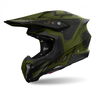 KASK AIROH TWIST 3 MILITARY MATT XL