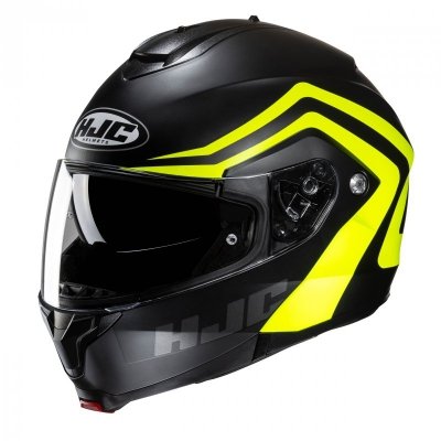 KASK HJC C91N NEPOS BLACK/YELLOW S