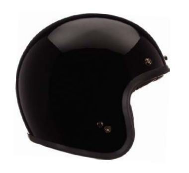 KASK BELL CUSTOM 500 ECE6 BLACK S