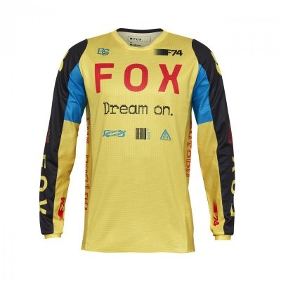 BLUZA FOX 180 RACE SPEC PALE YELLOW XL