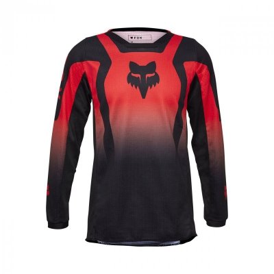BLUZA FOX JUNIOR 180 LEAN FLUO RED YL