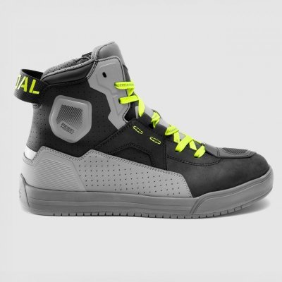BUTY MOTOCYKLOWE REBELHORN VANDAL 2 BLACK, GREY, FLUO YELLOW 45