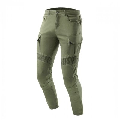 SPODNIE JEANS OZONE FASTER TAPERED FIT OLIVE W28L34 28/34