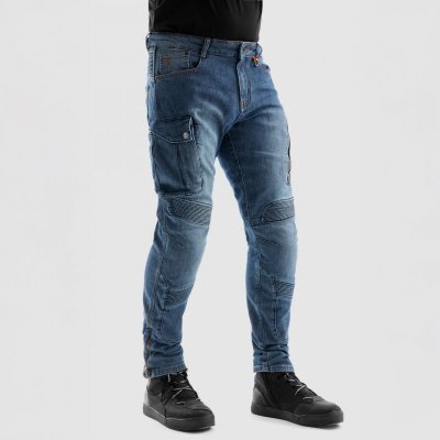 SPODNIE JEANS REBELHORN VANDAL MONOLAYER WASHED BLUE W42L34