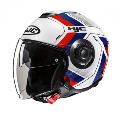 KASK HJC I40N VELU WHITE/RED L