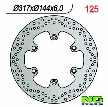 Tarcza hamulcowa przednia Honda VT 1100 C3/C3 SHAD. (03-05) 