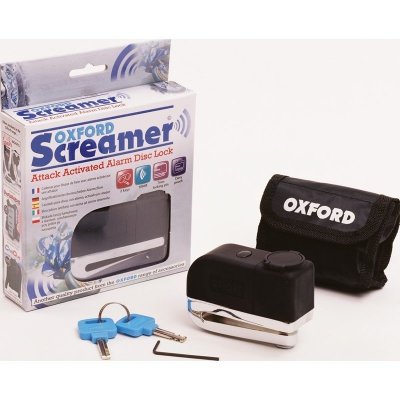 Oxford Screamer blokada tarczy hamulcowej z alarmem Trzpień 7mm