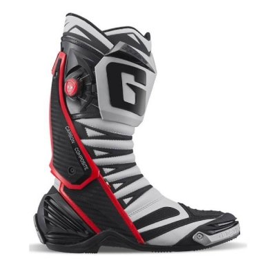 Buty motocyklowe GAERNE GP1 EVO SPORTOWE szare/ czerwone