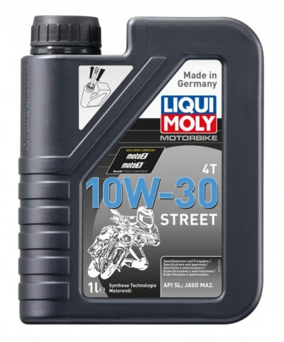 LIQUI MOLY Olej silnikowy półsyntetyczny do motocykli 10W30 Street 4T 1 litr
