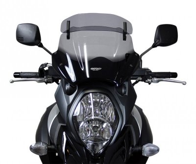 Szyba motocyklowa MRA SUZUKI DL 1000 V-STROM, DD, 2014-2016, forma VT, przyciemniana
