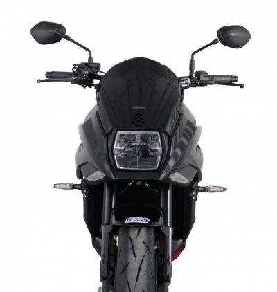 Szyba motocyklowa MRA SUZUKI GSX-S 1000 S KATANA 2019-, forma S, czarna