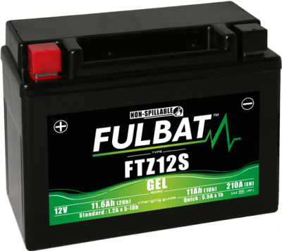 Akumulator FULBAT FUL GEL - FTZ12S / YTZ12S (Żelowy, bezobsługowy)