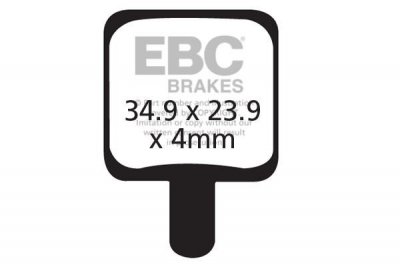 CFA340HH - Klocki hamulcowe rowerowe (spiekane) EBC Brakes