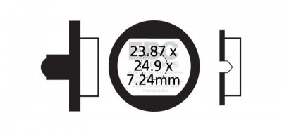 CFA365 - Klocki hamulcowe rowerowe (organiczne) EBC Brakes