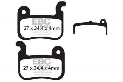 CFA370 - Klocki hamulcowe rowerowe (organiczne) EBC Brakes