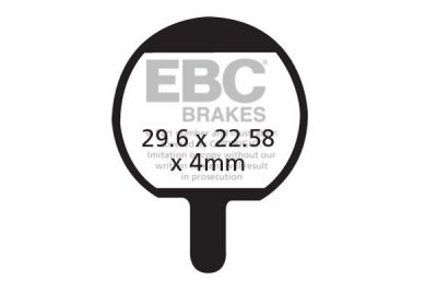 CFA421 - Klocki hamulcowe rowerowe (organiczne) EBC Brakes
