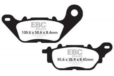Klocki hamulcowe EBC FA464 (kpl. na 1 tarcze)