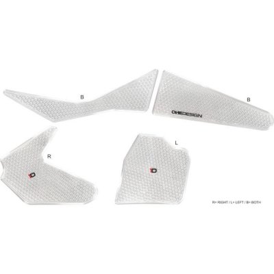 Tankpad zabezpieczenie boczne, osłona KTM ONEDESIGN HDR1003 przezroczysty