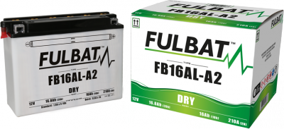 Akumulator FULBAT YB16AL-A2 (suchy, obsługowy, kwas w zestawie)
