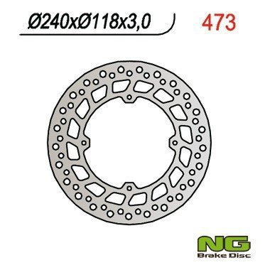 Tarcza hamulcowa przednia Honda XR 650 R  00-08