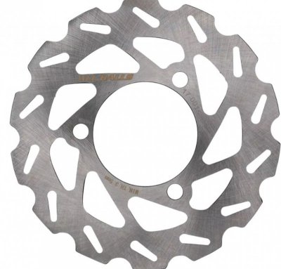 ALL BALLS 2024/09 TARCZA HAMULCOWA TYŁ HONDA TRX 450 ER 06-14, TRX 450 R 04-09 (190X72X4MM) (3X10,5MM)