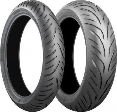 BRIDGESTONE KOMPLET OPON (19632/24) 120/70ZR17 BATTLAX T32 GT (58W) TL PRZÓD DOT 2024 + (19635/23) 180/55ZR17 BATTLAX T32 GT (73