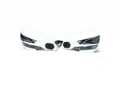 CYCRA OSŁONY RĄK (LISTKI) Z MOCOWANIEM (22MM/28,6MM) MODEL PRIMAL SPECIAL EDITION KOLOR BIAŁY