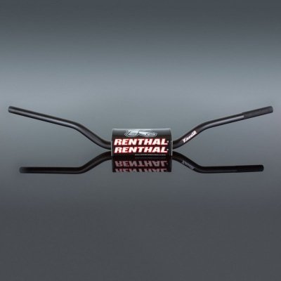 RENTHAL KIEROWNICA 1,1/8 CALA (28,6MM) MX FATBAR HANDLEBAR BLACK REED/WINDHAM KOLOR CZARNY Z GĄBKĄ