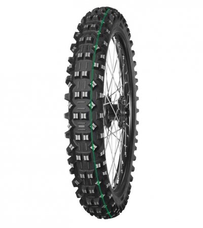 MITAS OPONA 120/90-18 TERRA FORCE-EF 65M TT SUPER LIGHT (ZIELONY PASEK) TYŁ DOT 36/2022 (26401) (oferta specjalna) WYCOFANE (ZAM