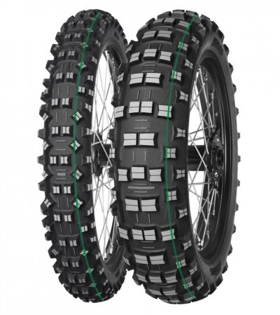 MITAS OPONA 90/100-21 TERRA FORCE-EF SUPER LIGHT (ZIELONY PASEK) (BIAŁY NAPIS) 57R TT PRZÓD DOT 47-48/2024 (460091) (zamiennik:7