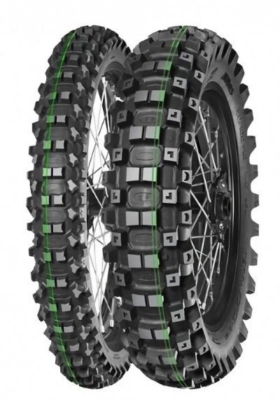 MITAS OPONA 110/100-18 TERRA FORCE-EX MH SUPER SOFT 64M (PODWÓJNY ZIELONY PASEK) TT TYŁ DOT 49/2023 (460107) (zamiennik:70000223