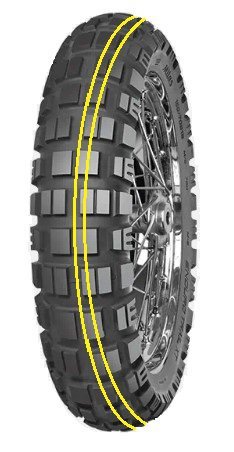 MITAS OPONA 170/60B17 ENDURO TRAIL XT DAKAR 72H TL/TT M+S (PODWÓJNY ŻÓŁTY PASEK) TYŁ DOT 14-31/2024